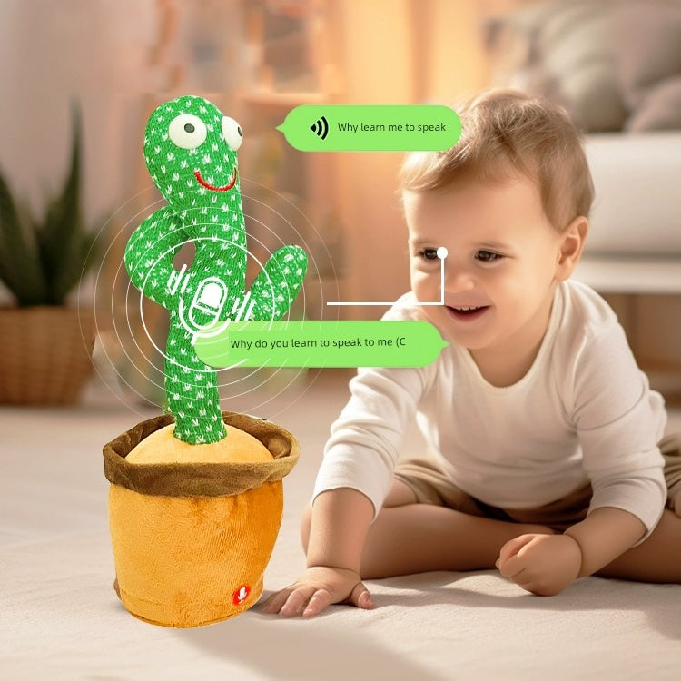 Happy Cactus Friend: Interactive Toy for Little Ones-0